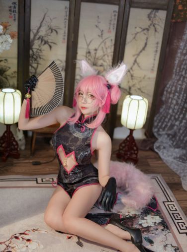 [Cosplay]二佐Nisa - Fate旗袍狐[28P]