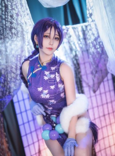 [Cosplay]菌烨tako - 旗袍源赖光[19P]