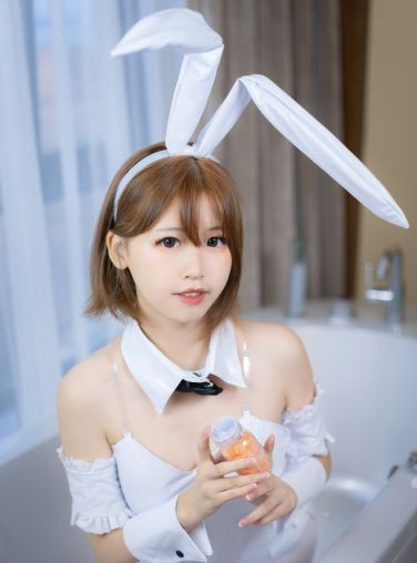 [喵糖映画]VOL.041 白色兔女郎[42P]