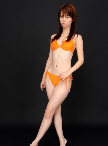 [RQ-STAR美女] NO.0040 Aki Kogure 苤贍丐五Swim Suits - Orange[65P]