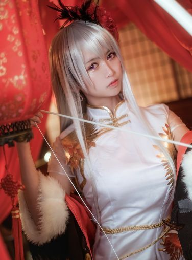 [Cosplay]鳗鱼霏儿 - 碧蓝华裳 旗袍[11P]