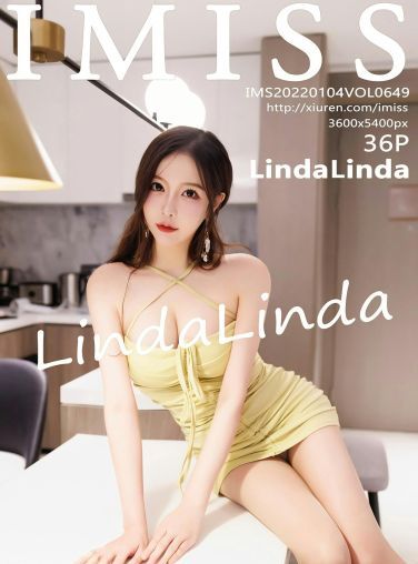 [IMISS爱蜜社] 2022.01.04 VOL.649 LindaLinda 黄色短裙[34P]