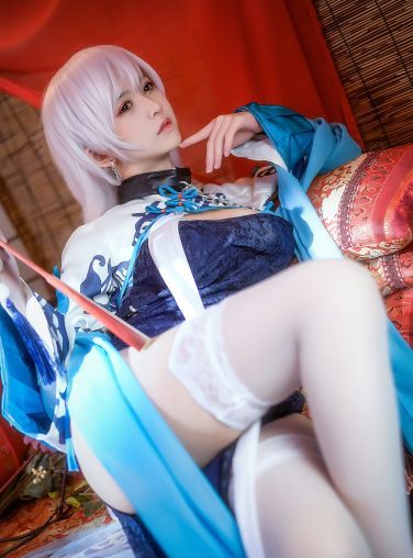 [Cosplay]鳗鱼霏儿 - 碧蓝华裳 贝姐[11P]