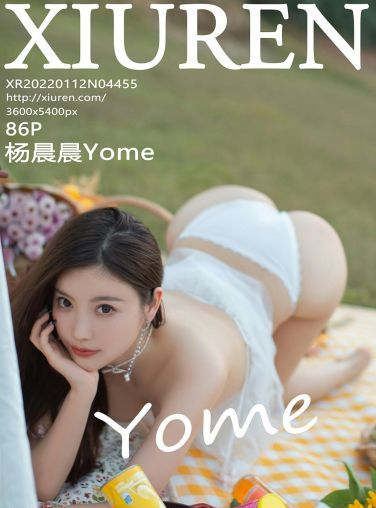 [XiuRen秀人网] 2022.01.12 No.4455 杨晨晨Yome 白色网纱[79P]