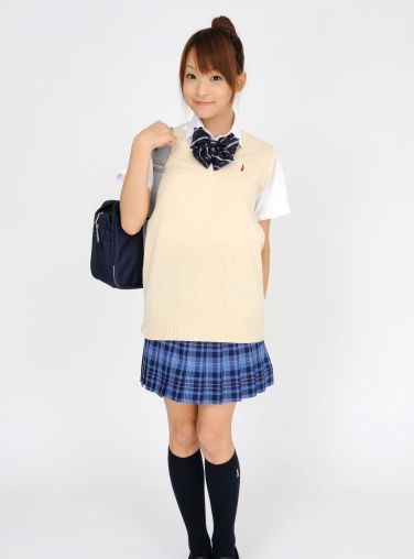 [RQ-STAR美女] NO.0097 Mio Aoki 青木未央 Student Style[78P]