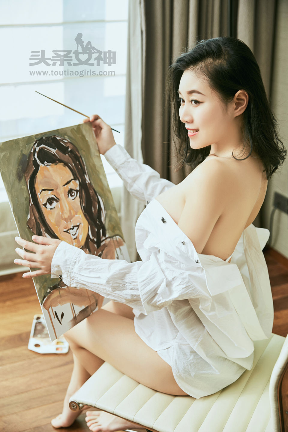 [TouTiao头条女神]张梓然 画中维纳斯 (4).jpg