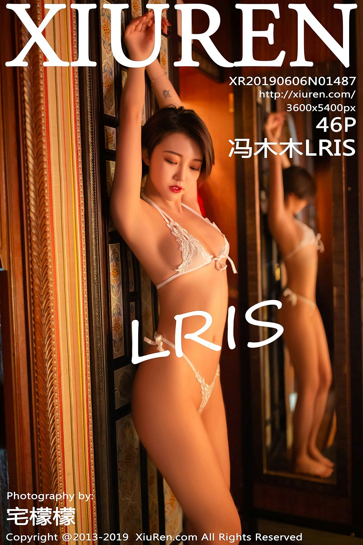 [XiuRen秀人网]2019.06.06 No.1487 冯木木LRIS [46P]
