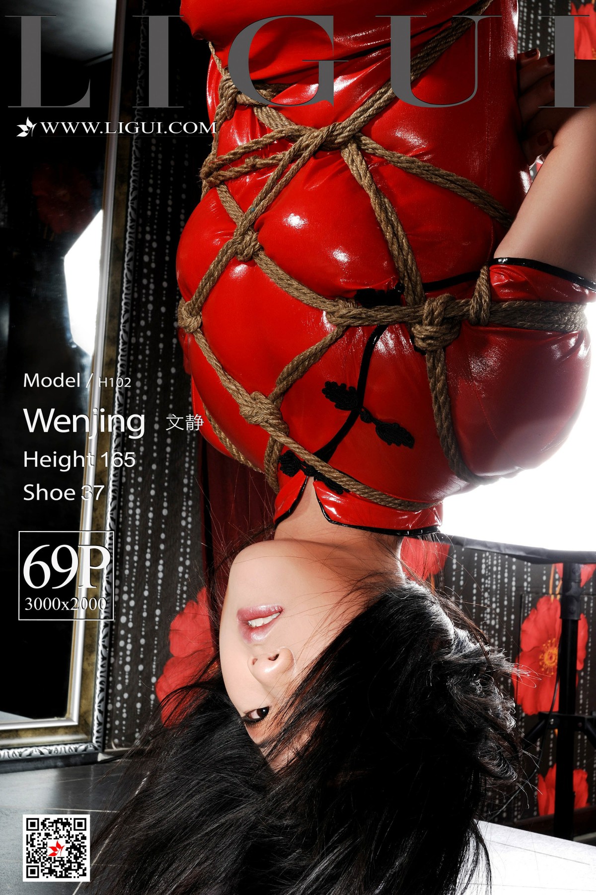 [Ligui丽柜]2019.07.07 网络丽人 Model 文静[69P]