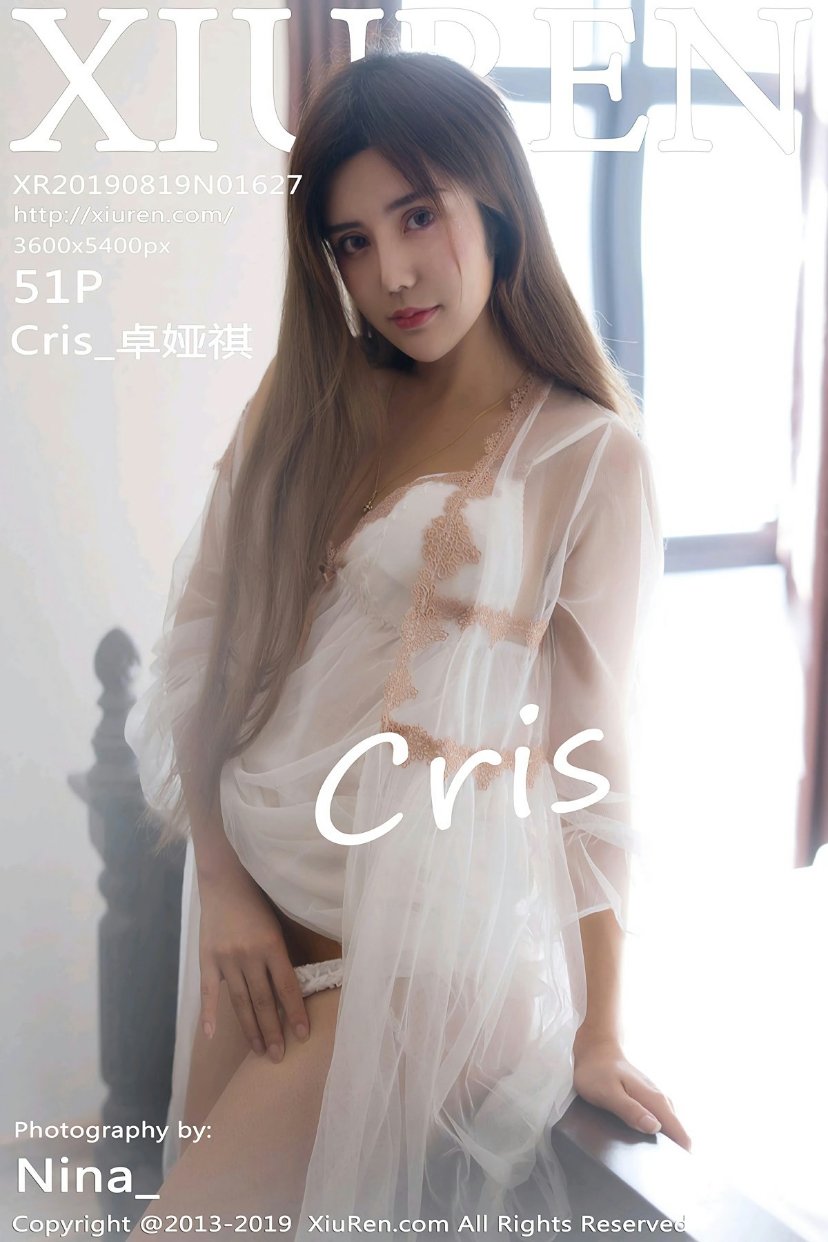 [XiuRen秀人网]2019.08.19 No.1627 Cris_卓娅祺[51P]