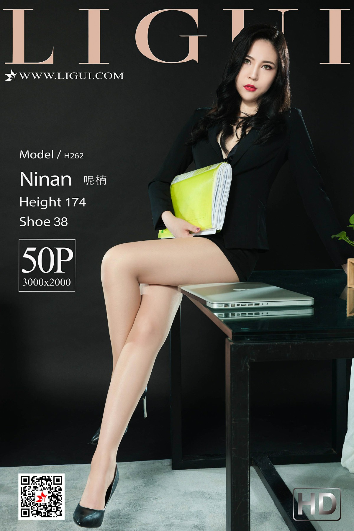 [Ligui丽柜]2019.09.02 网络丽人《职场新秀》-呢楠[50P]