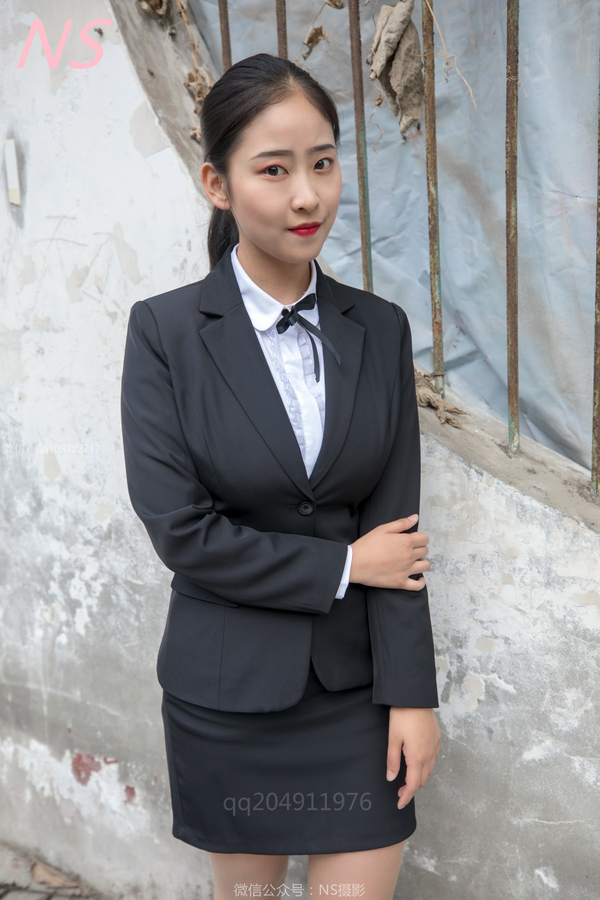 纳丝摄影 赵小晨 职业丝袜装 [42P]