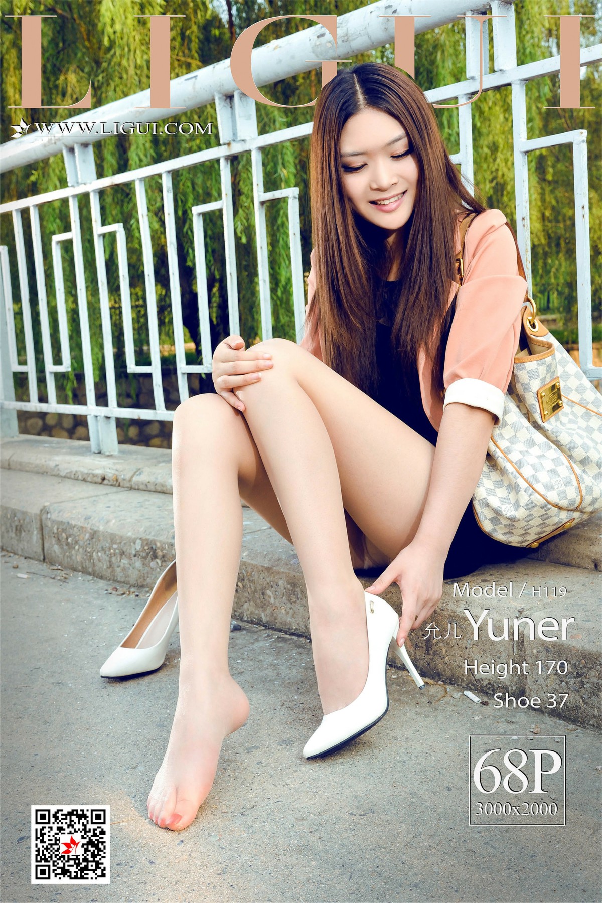 [Ligui丽柜]2019.09.23 网络丽人 Model 允儿[68P]