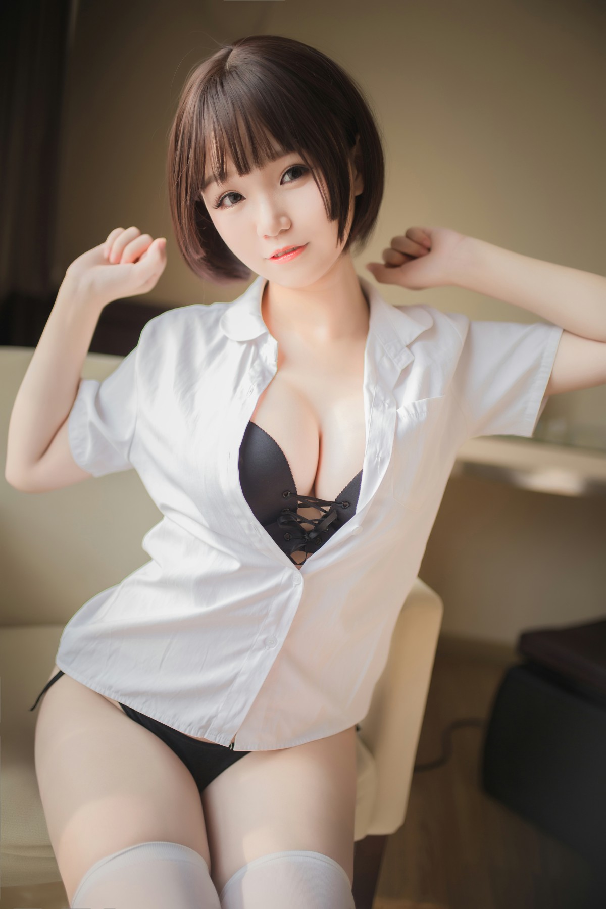 [Yoko宅夏Cos]一号写真本 白丝[25P]