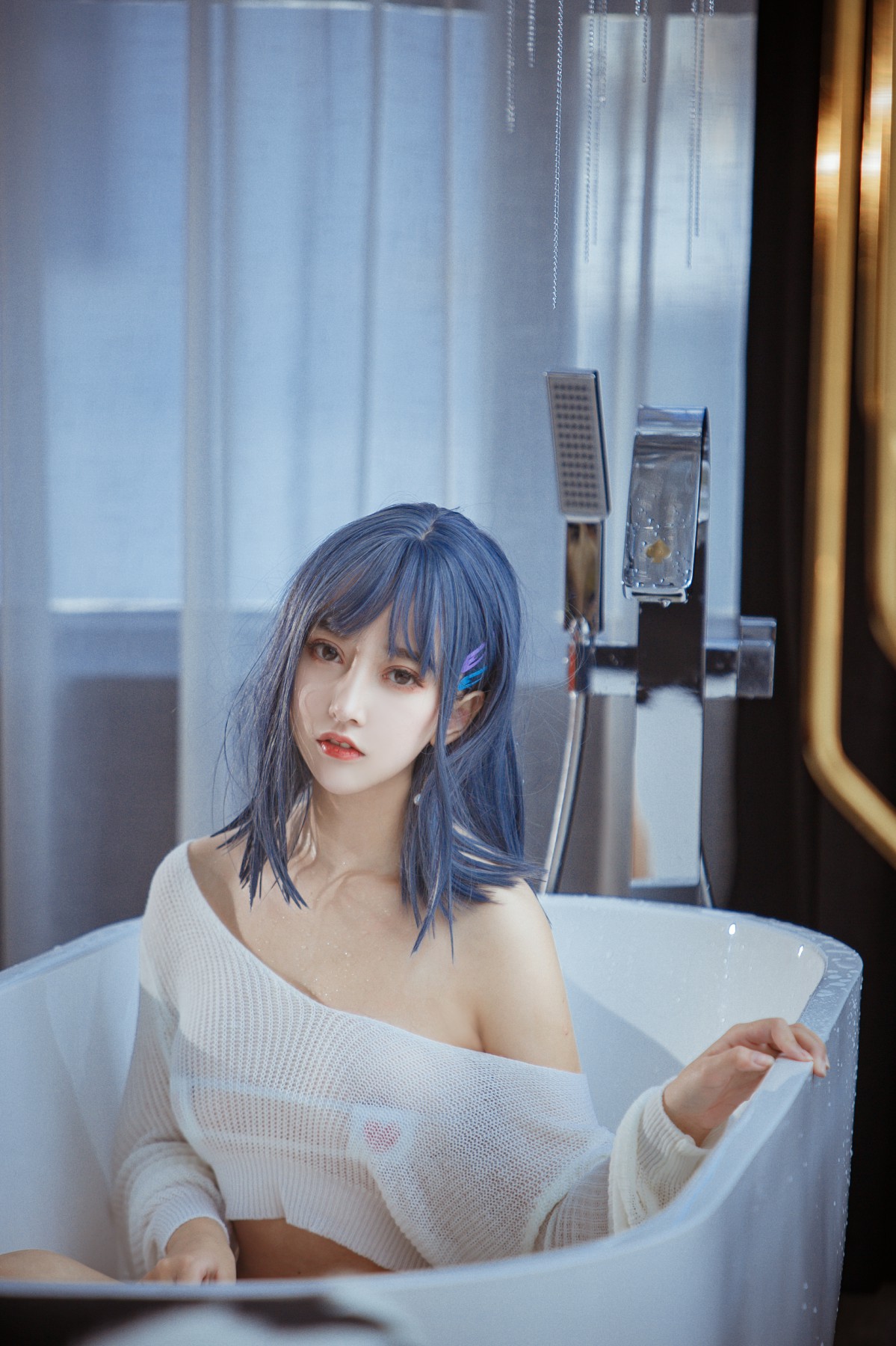 [Cosplay]过期米线线喵 - 浴缸 (2).JPG