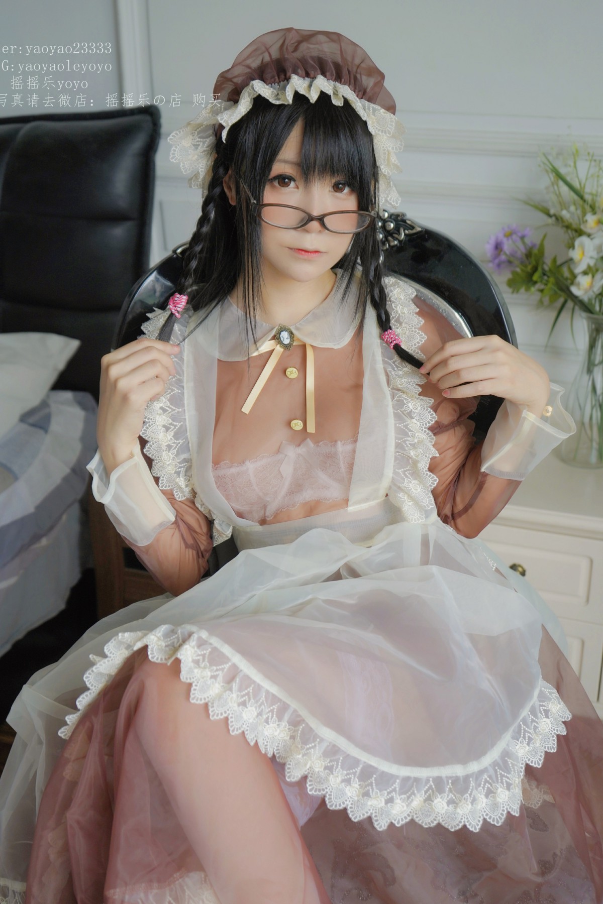 [Cosplay]软妹摇摇乐 - 透明女仆