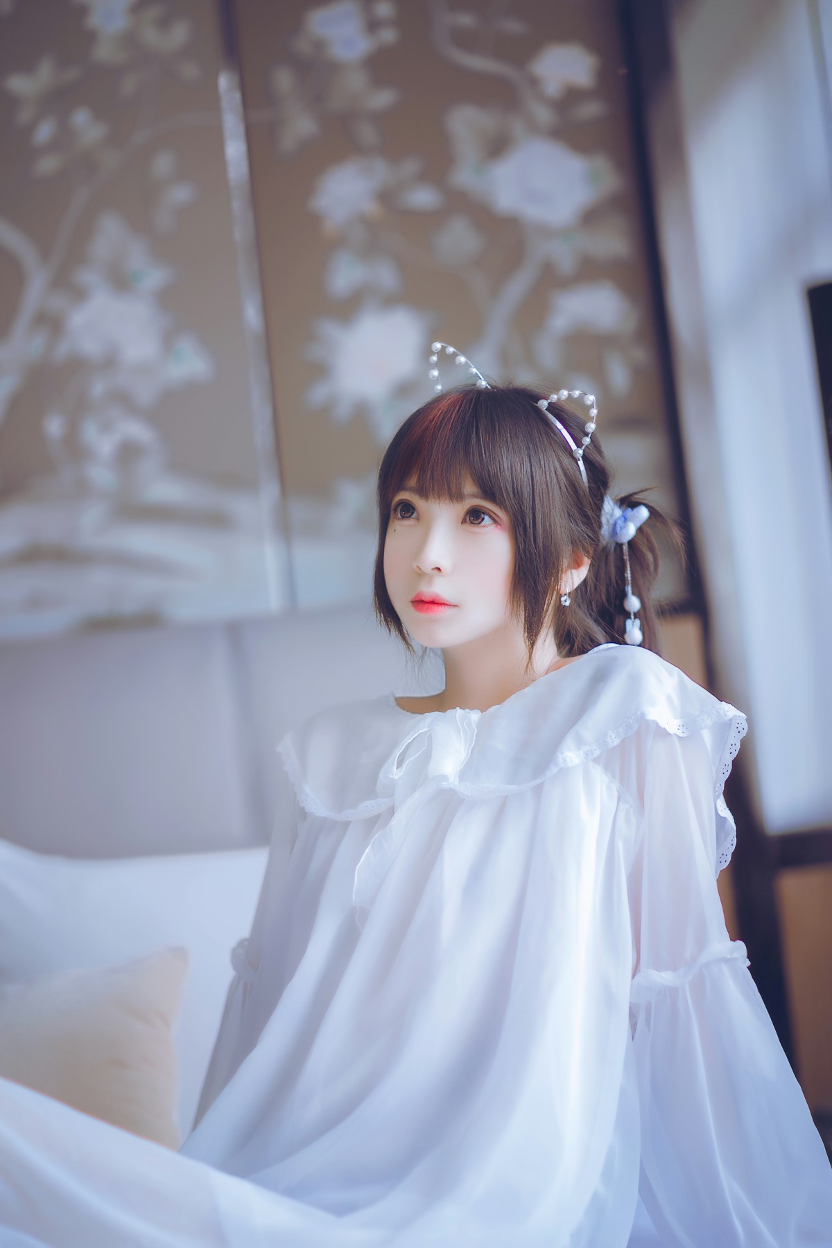 [Cosplay]疯猫ss - 睡衣与浴室的水手服 [45P]