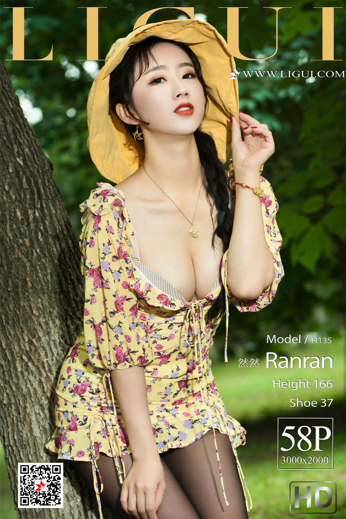 [Ligui丽柜]2019.10.30《林中艳景》然然[58P]
