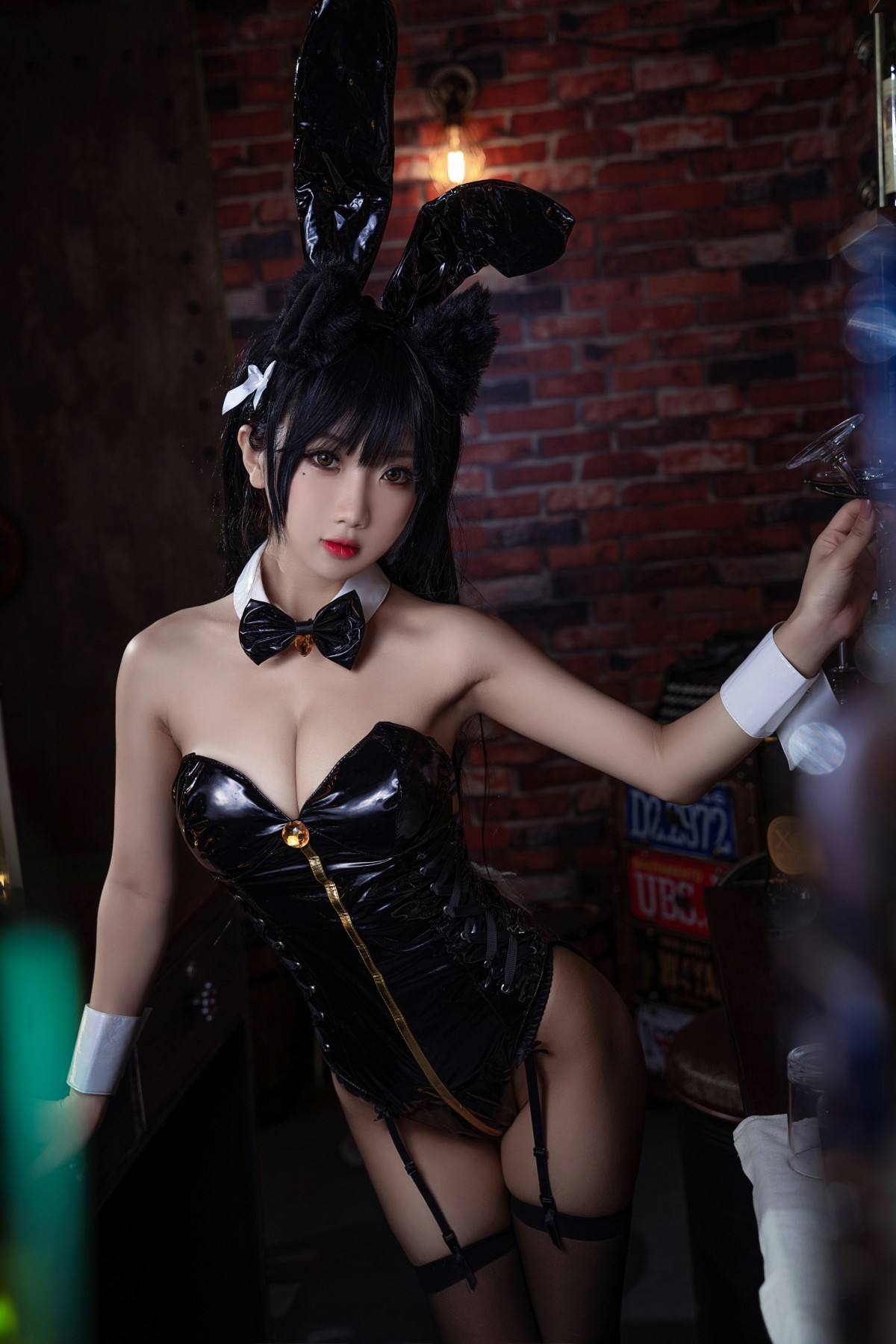 [Cosplay]鬼畜瑶在不在 - 黑色同人兔女郎[22P]