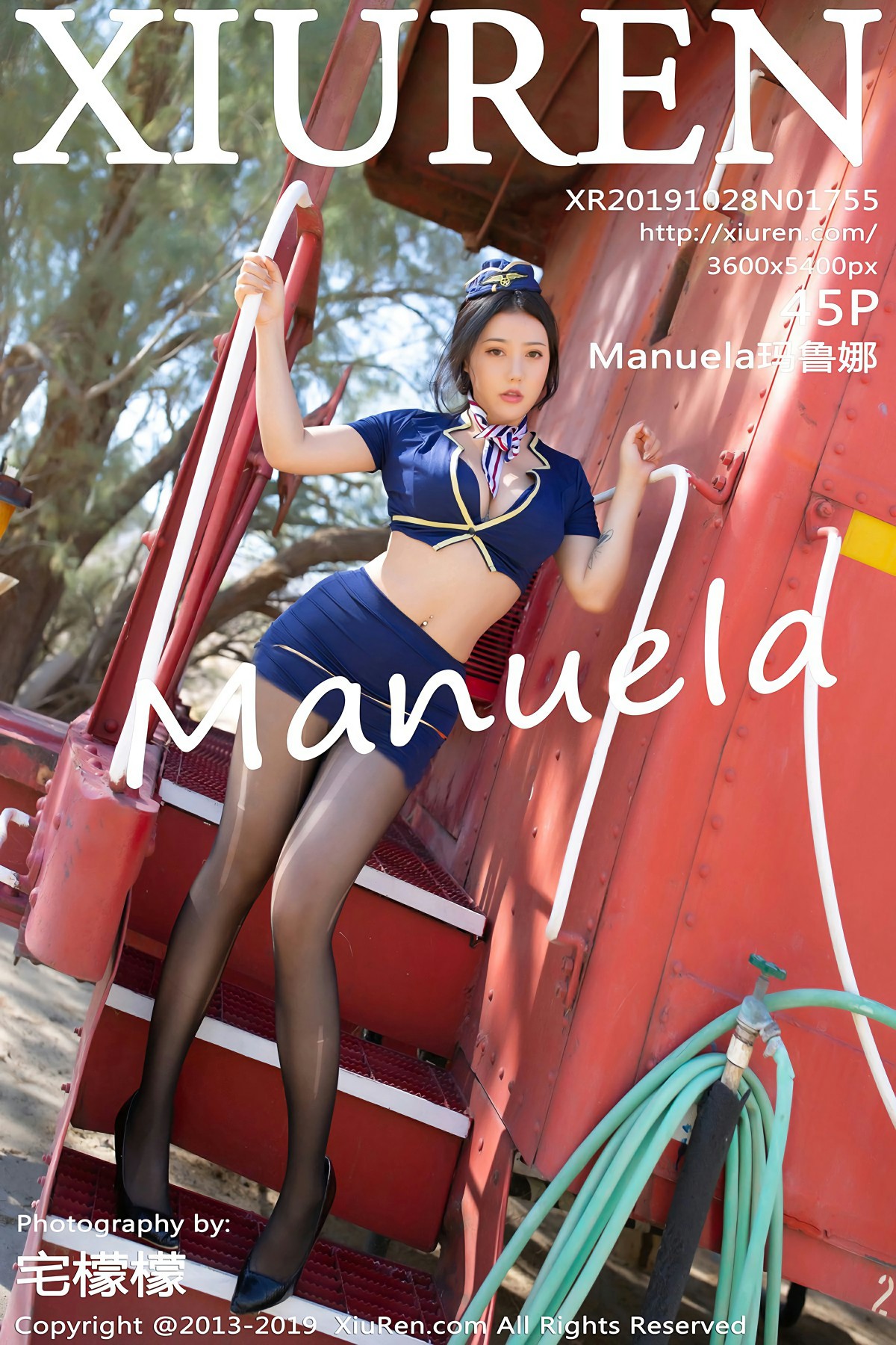 [XiuRen秀人网]2019.10.28 No.1755 Manuela玛鲁娜[48P]