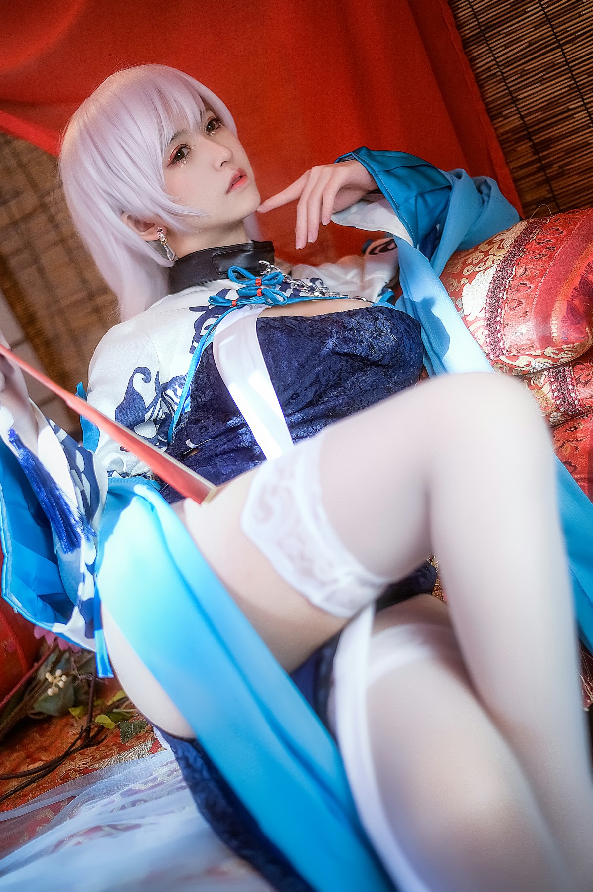 [Cosplay]鳗鱼霏儿 - 碧蓝华裳 贝姐[11P]