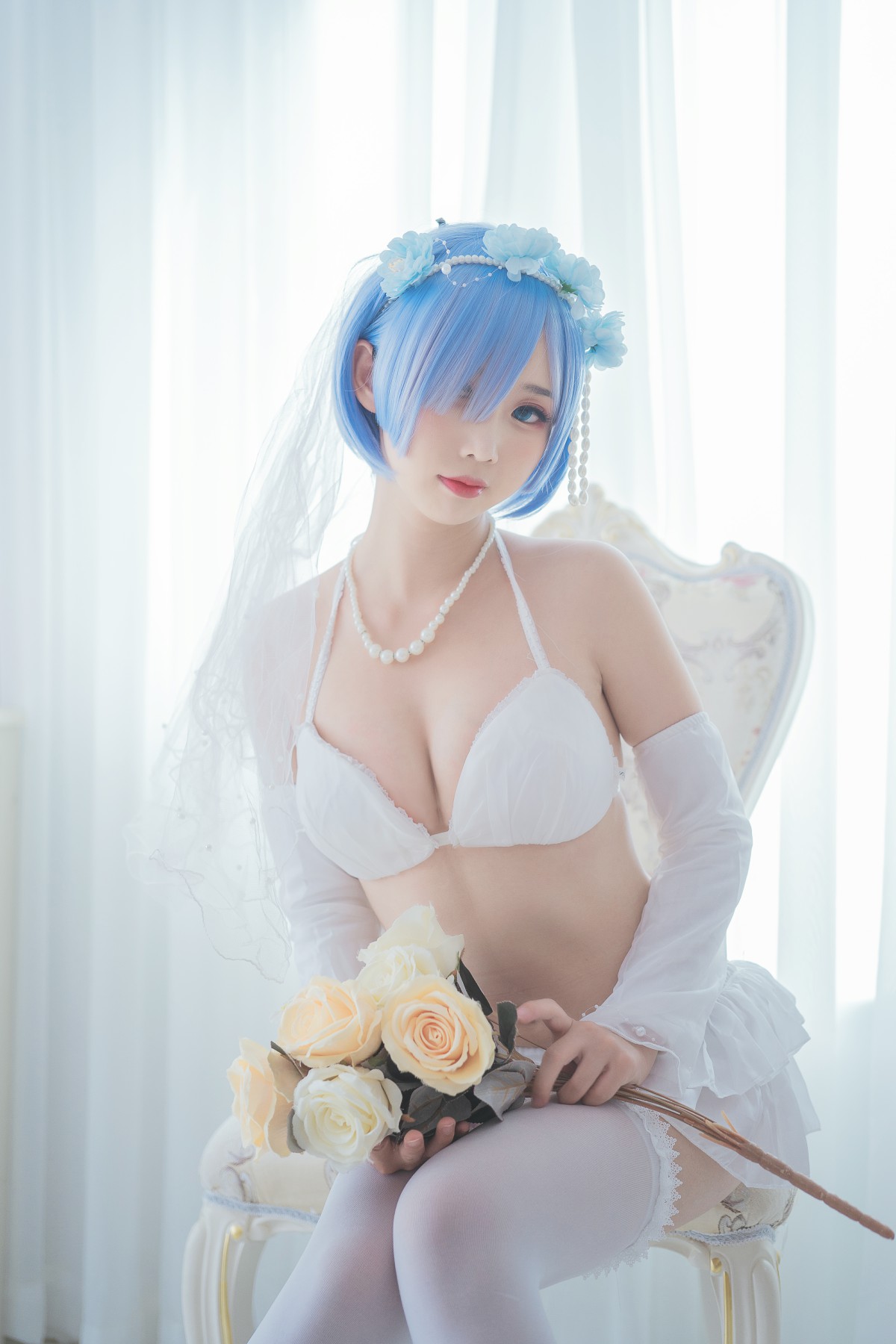 [Cosplay]面饼仙儿 - 花嫁蕾姆