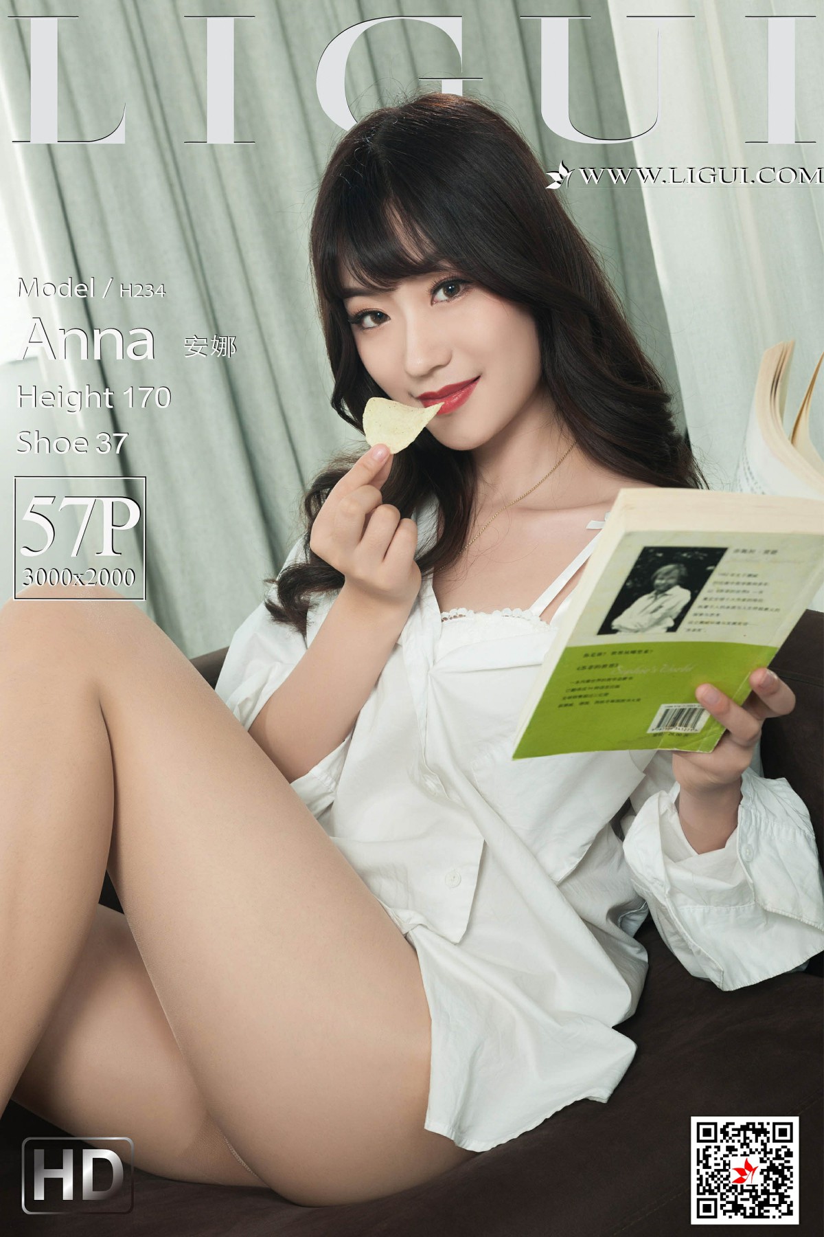 [Ligui丽柜]2019.12.11 网络丽人 Model 安娜[57P]