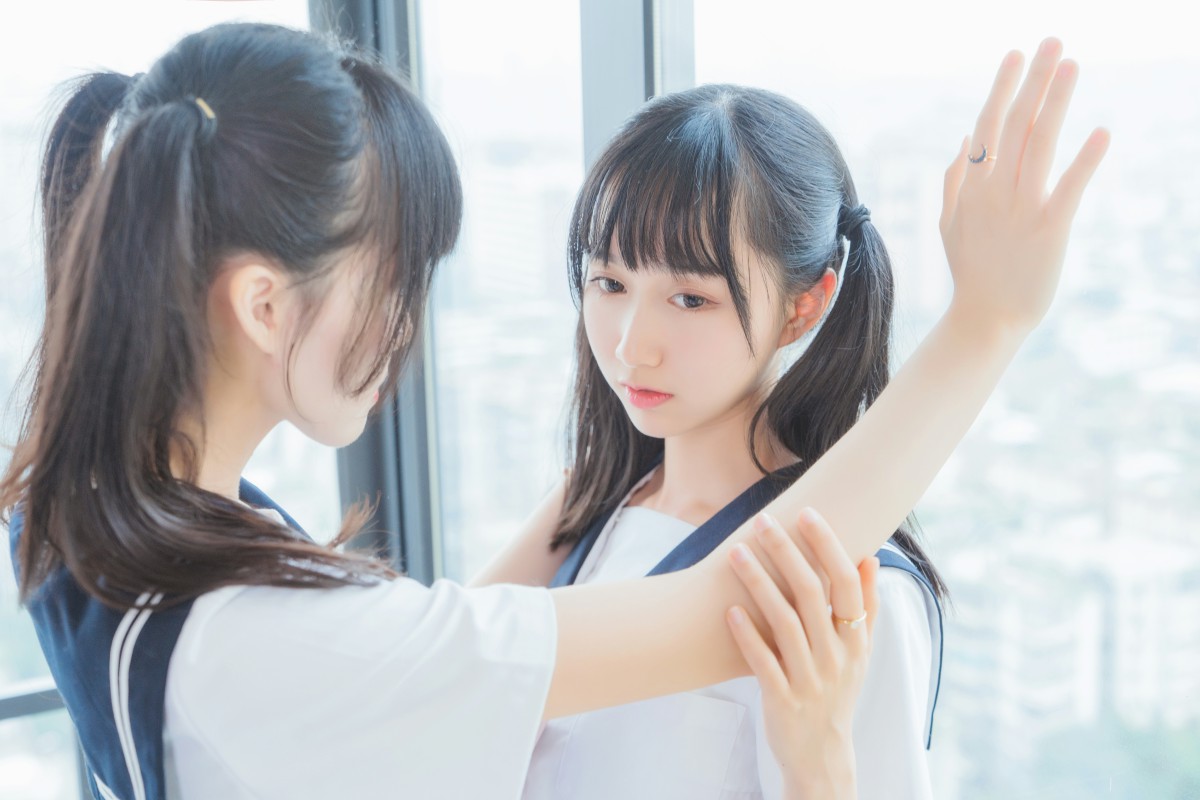 [Cosplay]木绵绵OwO/桜桃喵 - 她(制服×制服)