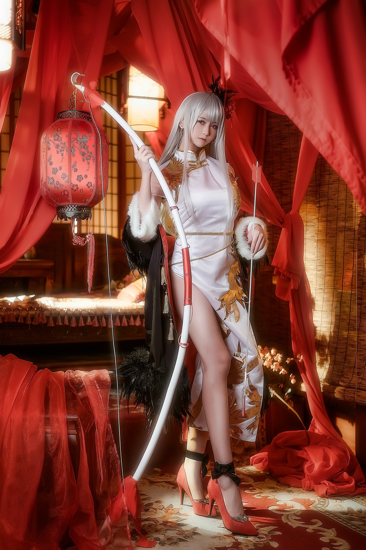 [Cosplay]鳗鱼霏儿 - 碧蓝华裳 旗袍