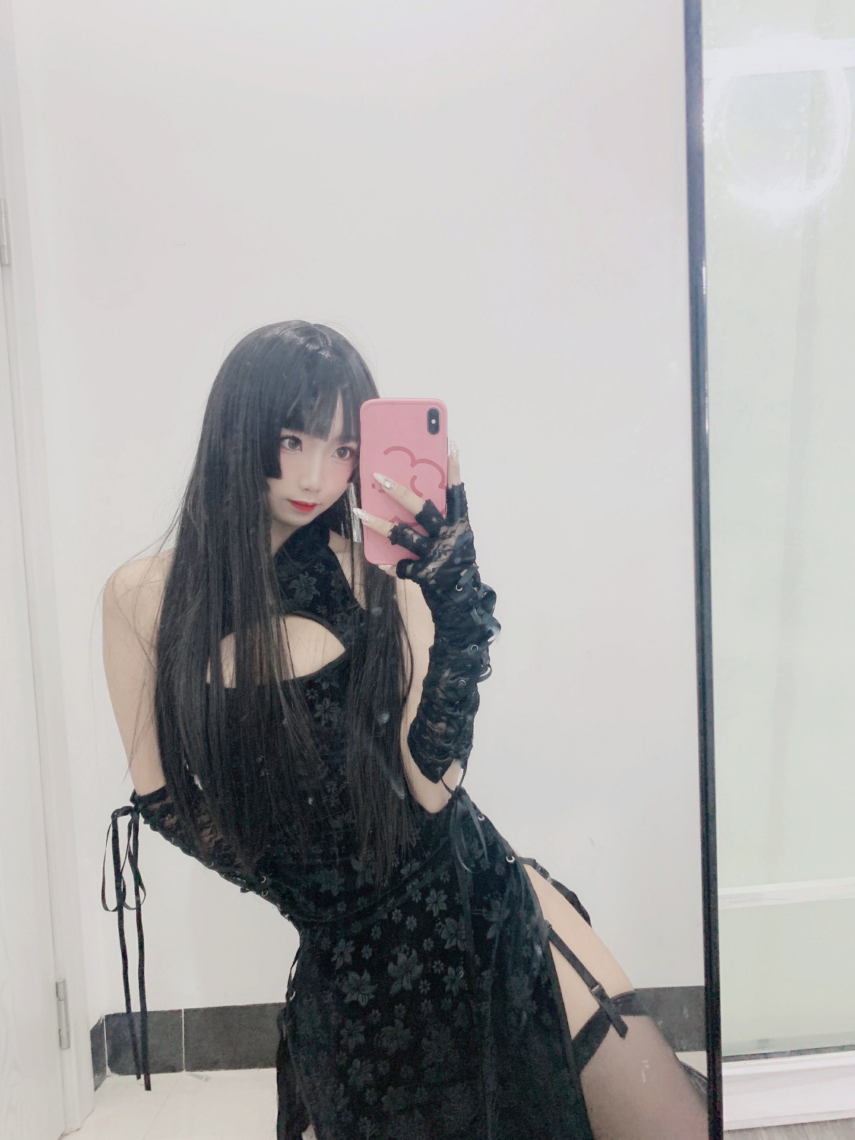 [Cosplay]鬼畜瑶 - 黑色旗袍