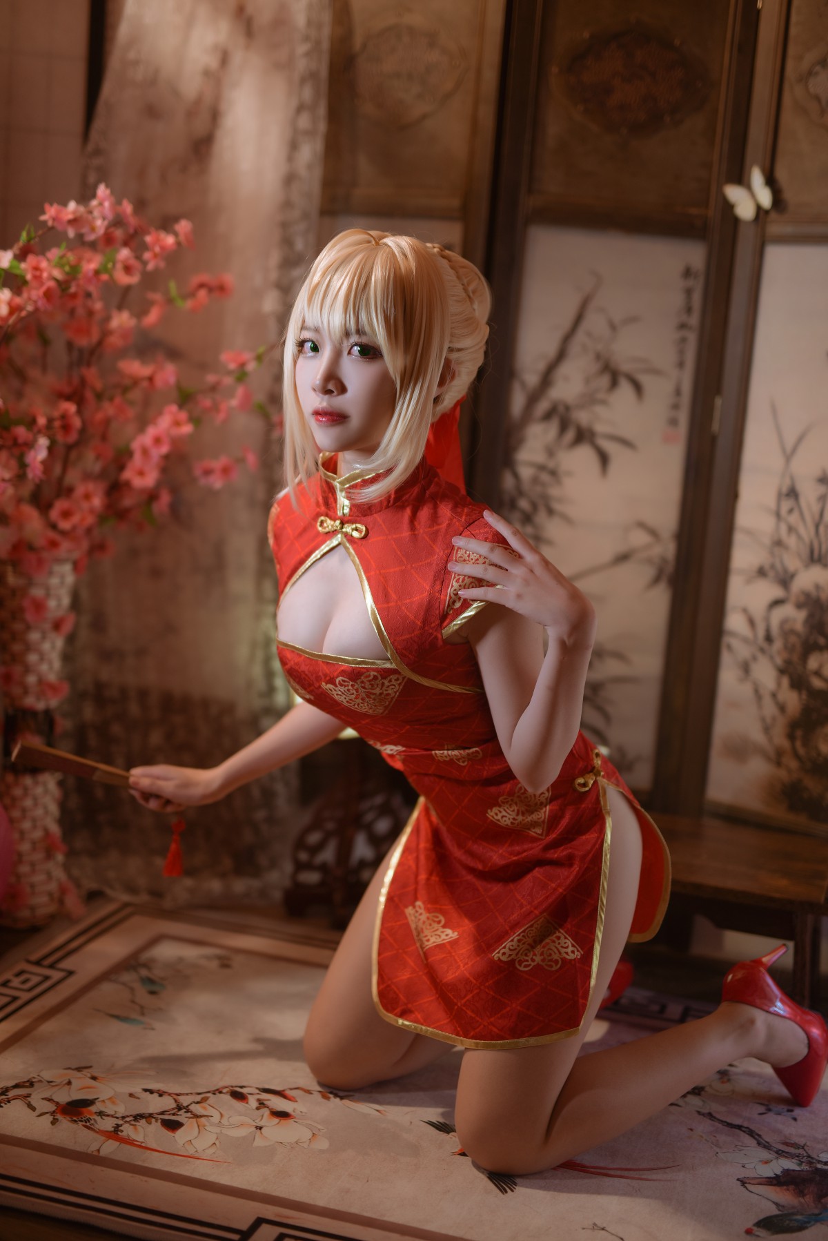 [Cosplay]二佐Nisa - Fate尼禄旗袍