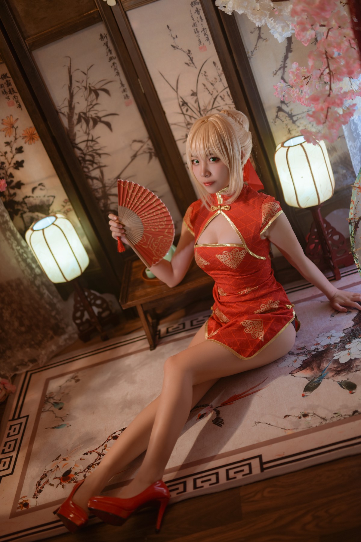 [Cosplay]二佐Nisa - Fate尼禄旗袍