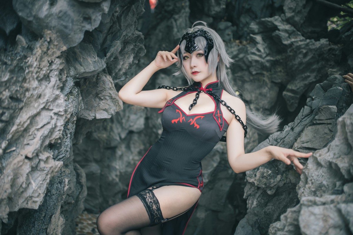 [Cosplay]三刀刀Miido - 黑贞德