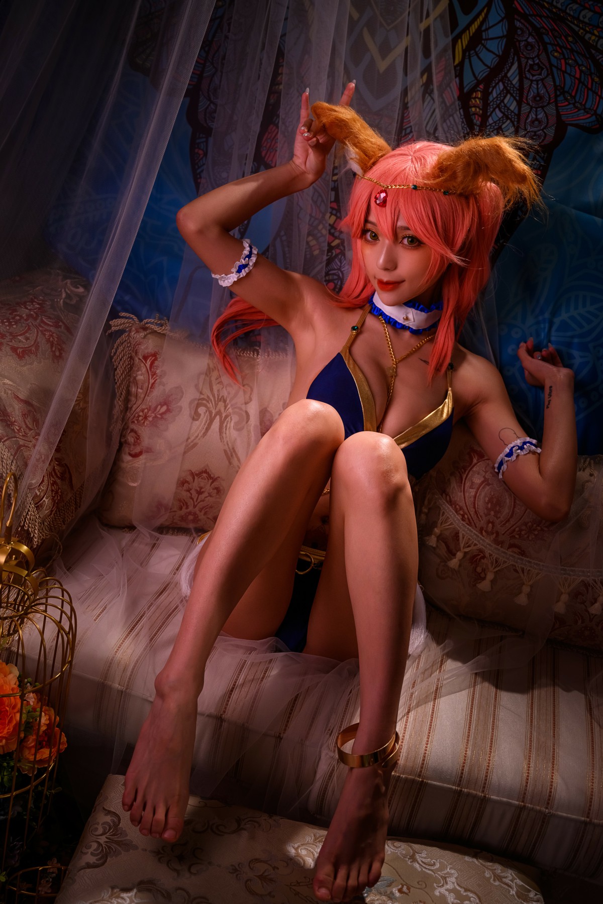 [Cosplay]动漫博主舞小喵 - 玉藻前舞娘 (2).jpg