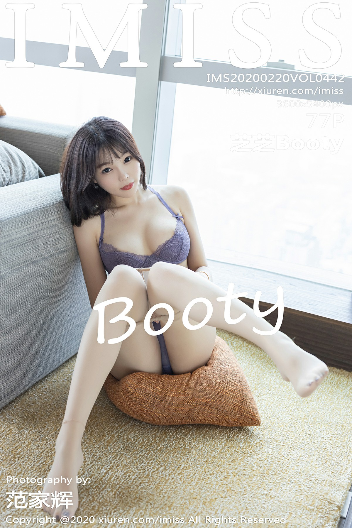 [IMISS爱蜜社]2020.02.20 VOL.442 芝芝Booty[77P]