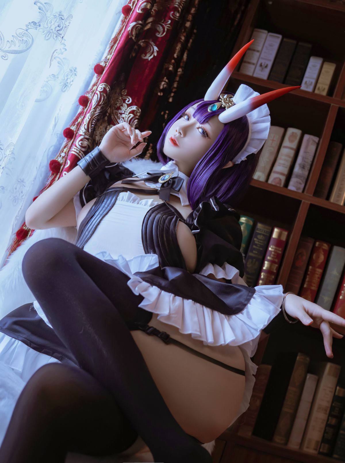 [Cosplay]日奈娇 - 酒吞女仆-第2张图片-福利社