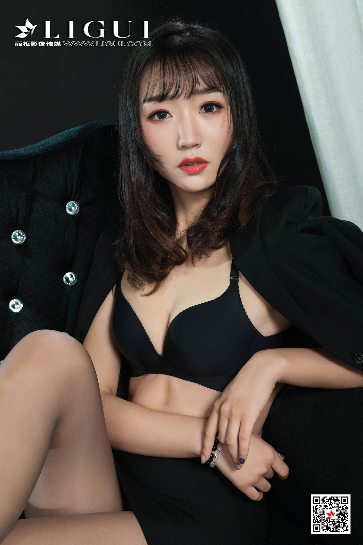 [Ligui丽柜]2020.03.17 网络丽人 Model 小涵-第3张图片-福利社