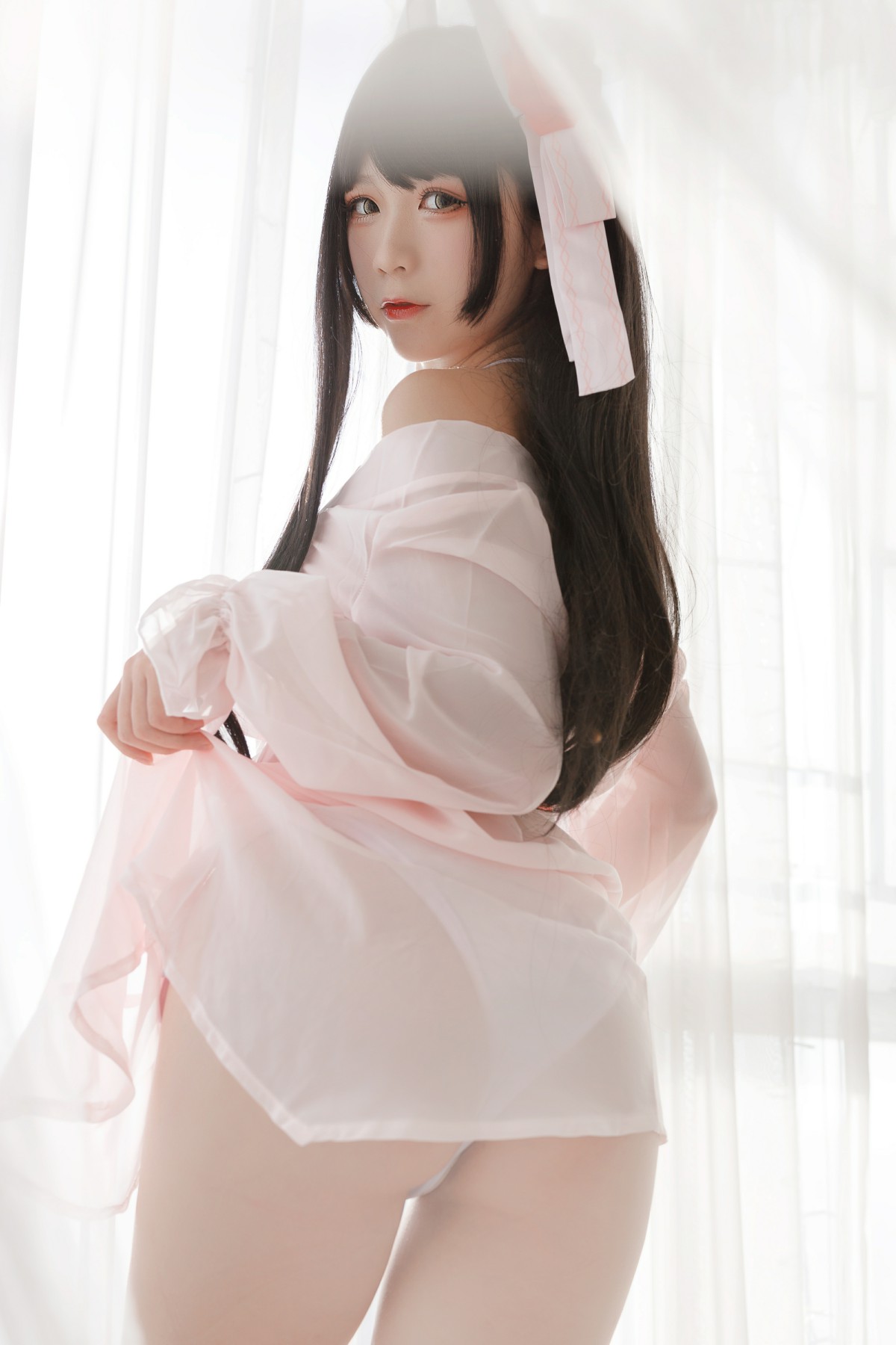 [Cosplay]樱落酱04 - 比叡睡衣 第4张