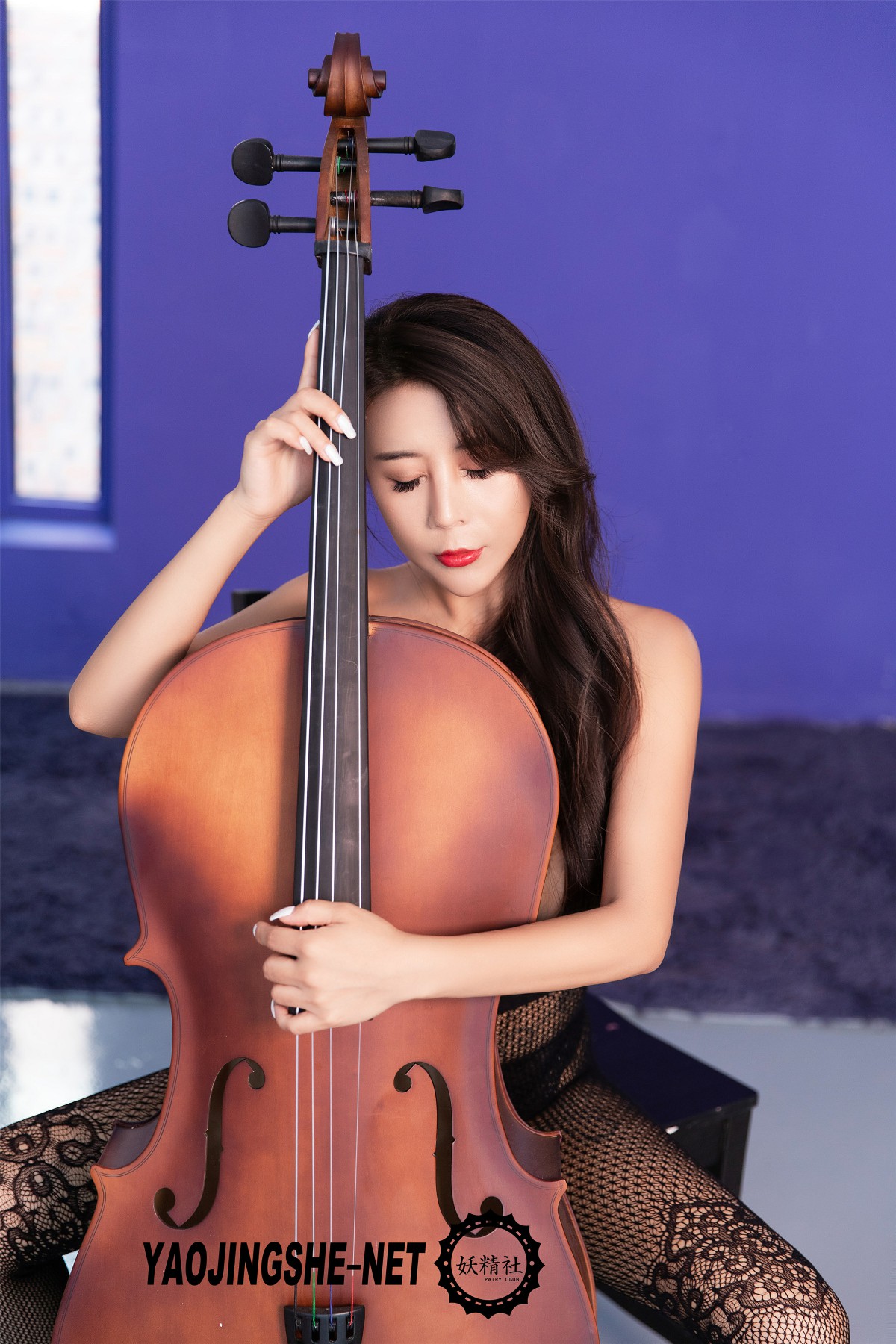 [妖精社] V1901 紫嫣 《美丝大提琴》 第4张
