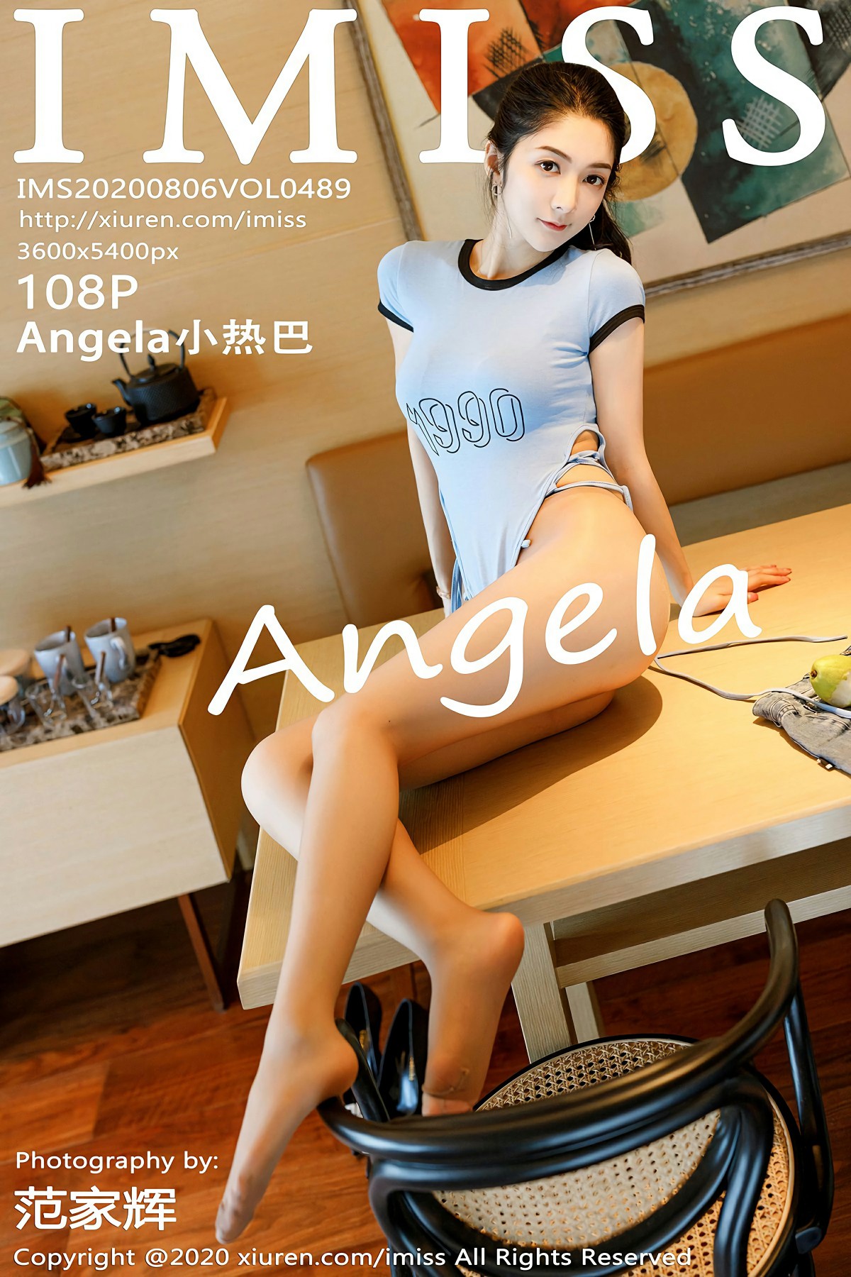 [IMISS爱蜜社] 2020.08.06 VOL.489 Angela小热巴 第1张