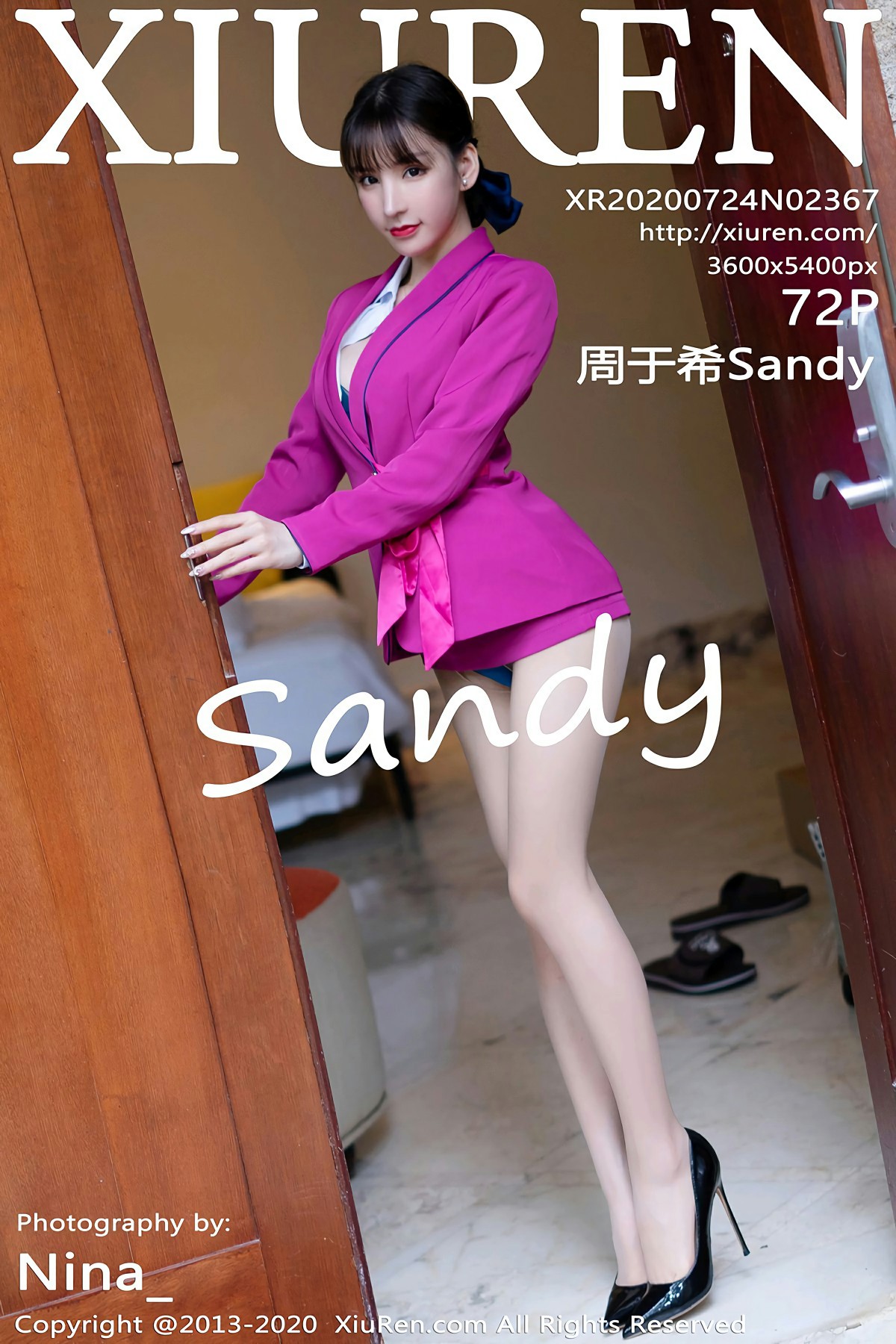 [XiuRen秀人网] 2020.07.24 No.2367 周于希Sandy 第1张