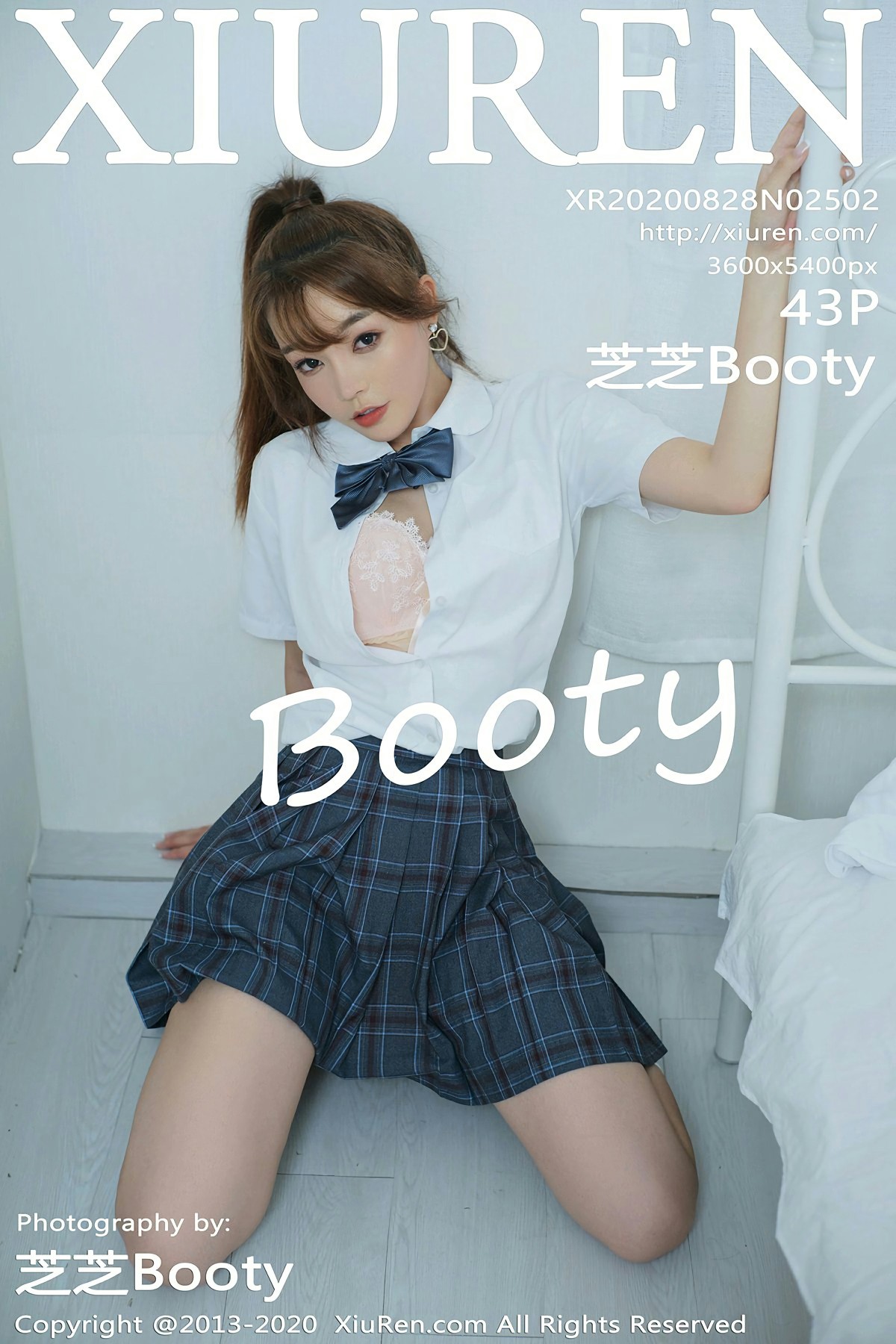 [XiuRen秀人网] 2020.08.28 No.2502 芝芝Booty JK制服 第1张