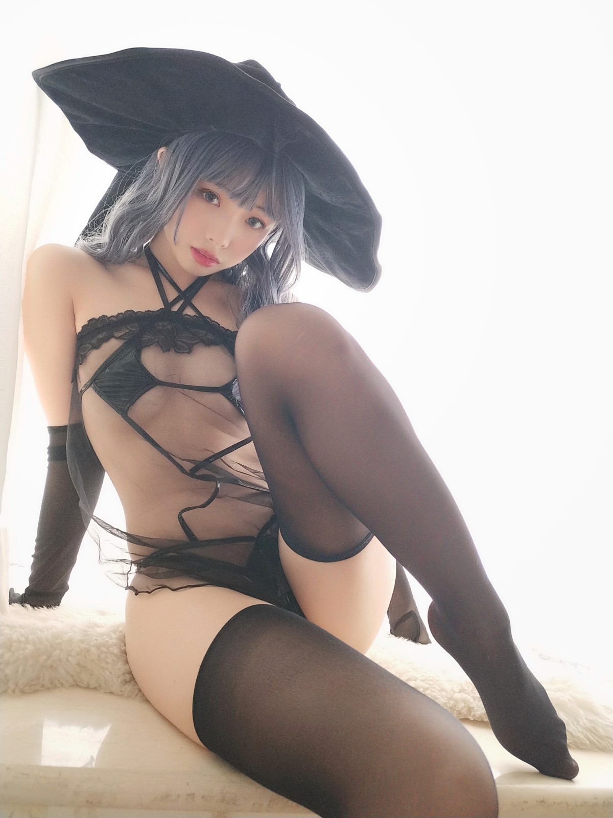 [Cosplay]雯妹不讲道理 - 女巫 第4张