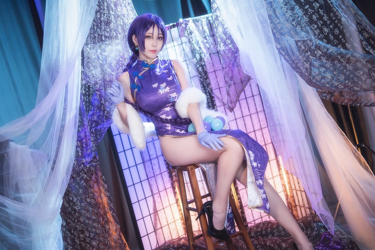 [Cosplay]菌烨tako - 旗袍源赖光 第2张