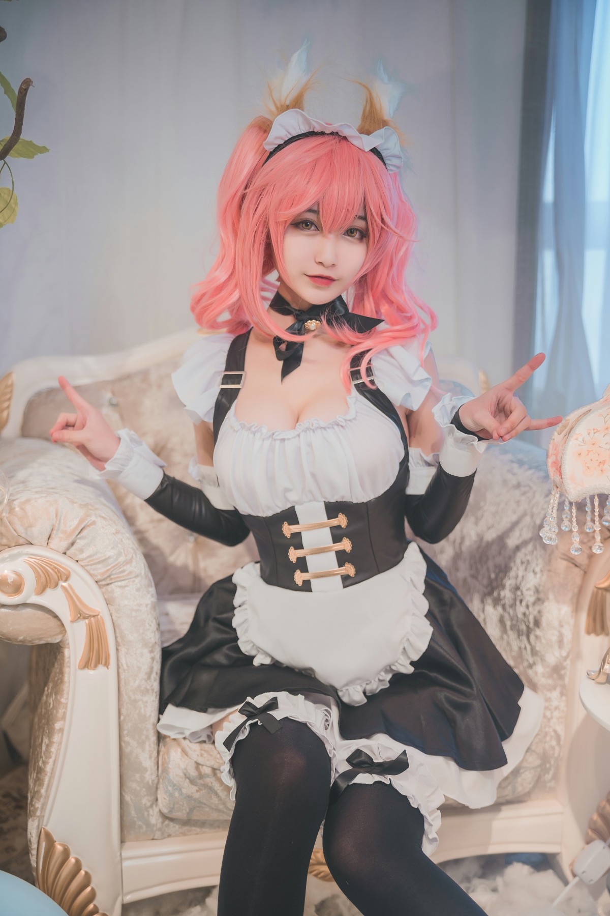 [Cosplay]鬼畜瑶 - 玉藻前女仆 第2张