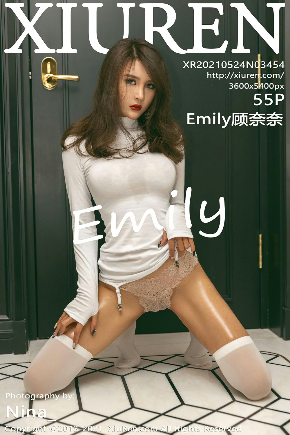 [XiuRen秀人网] 2021.05.24 No.3454 Emily顾奈奈 第1张