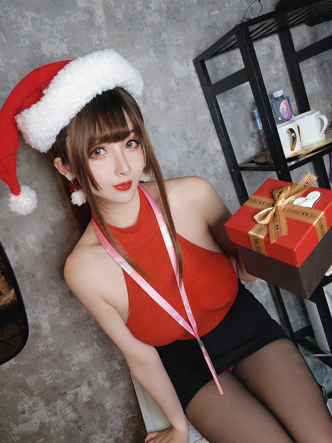 [Cosplay]rioko凉凉子 - 社畜的快乐圣诞节 第2张