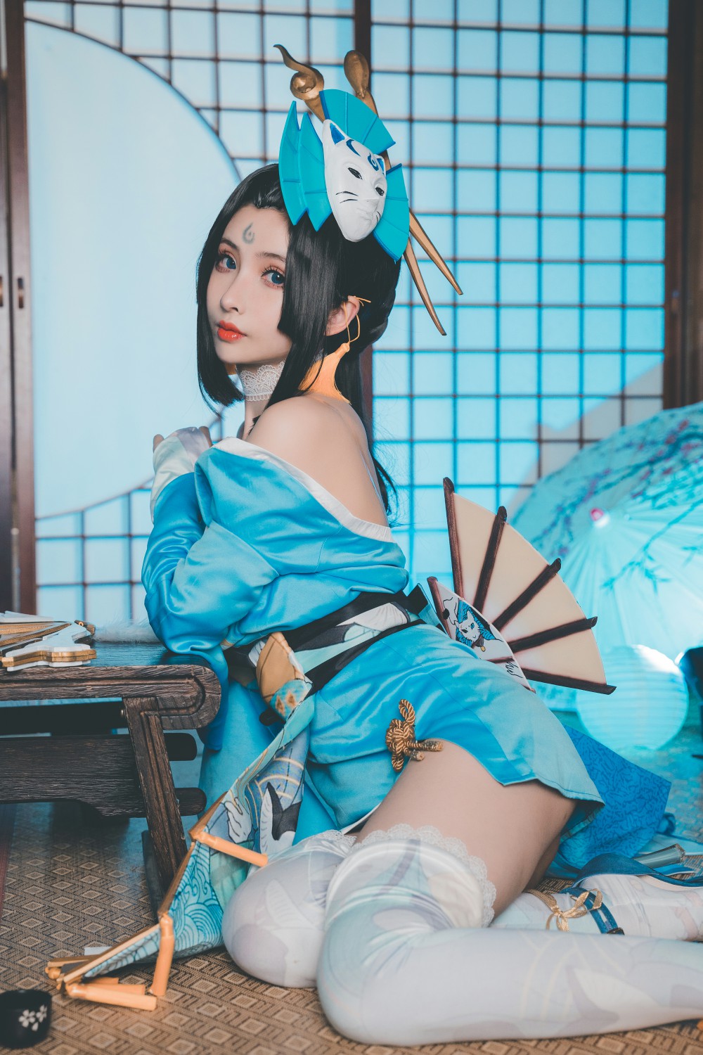 [Cosplay]rioko凉凉子 - 不知火舞 魅语 第1张