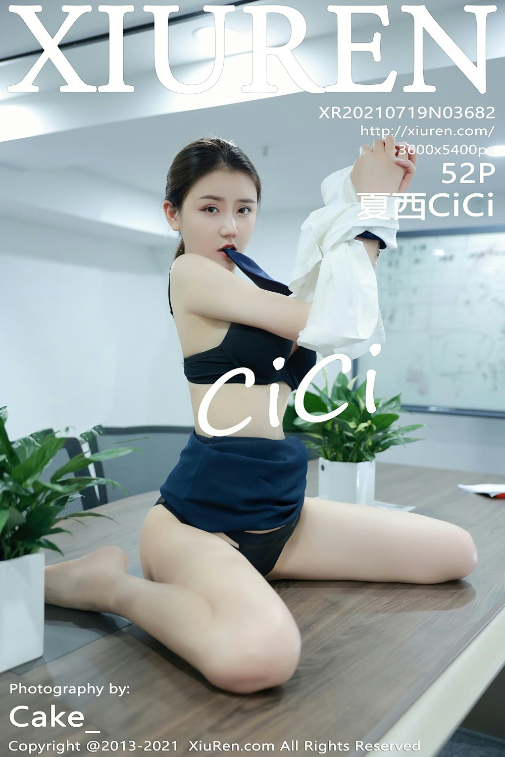 [XiuRen秀人网] 2021.07.19 No.3682 夏西CiCi 第1张