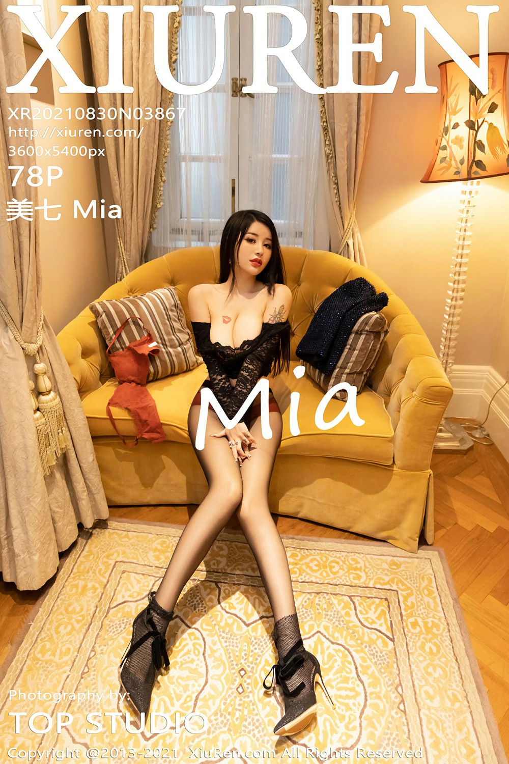 [XiuRen秀人网] 2021.08.30 No.3867 美七 Mia 第1张