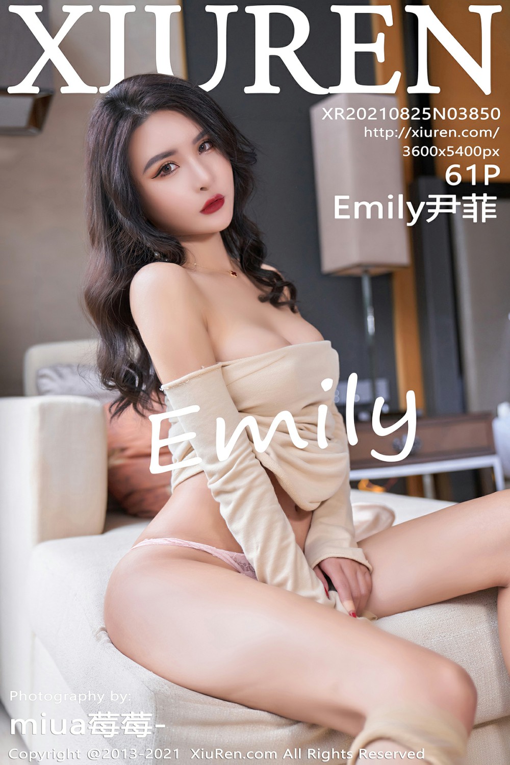 [XiuRen秀人网] 2021.08.25 No.3850 Emily尹菲 第1张